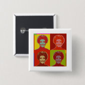 Nancy Reagan Button (Vorne & Hinten)