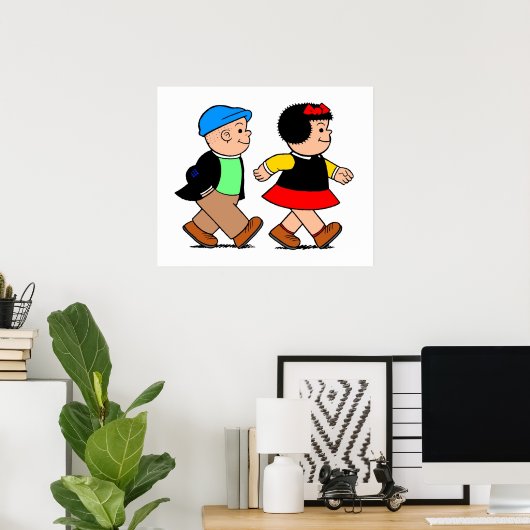 Nancy Sluggo Poster (Heimbüro)