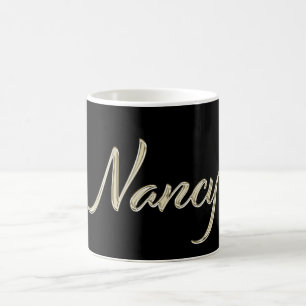 Nancy white gold Handwriting Tasse Kaffeetasse