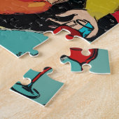 Nancy with Wine, Puzzle (Seite)