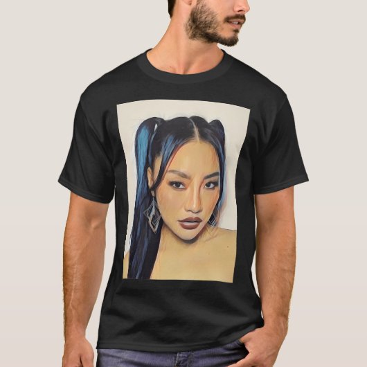 Nancy Xu Porträt T-Shirt (Vorderseite)