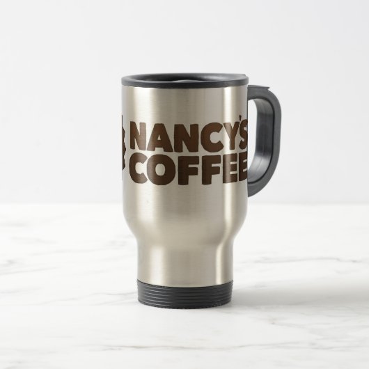 Nancys Kaffee-Reise-Tasse Reisebecher (VorderseiteRechts)