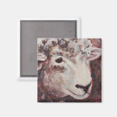 Nancy's Sheep Magnet (Vorderseite/Rückseite)