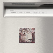 Nancy's Sheep Magnet (In Situ (Geschirrspüler))