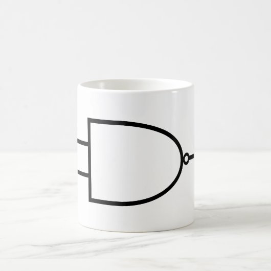 NAND-Tor Kaffeetasse (Mittel)