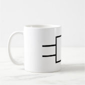 NAND-Tor Kaffeetasse (Links)