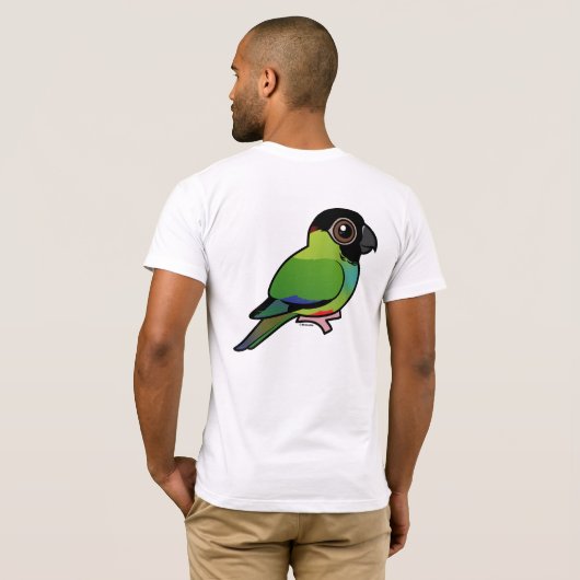 Nanday Conure T-Shirt (Schwarz voll)