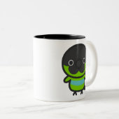 Nanday parakeet zweifarbige tasse (VorderseiteRechts)