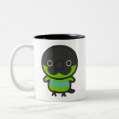 Nanday parakeet zweifarbige tasse (Links)
