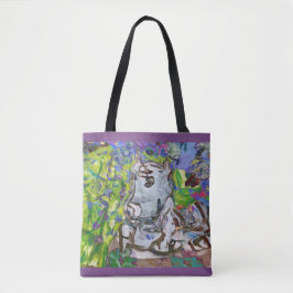 Nandi im Garten Tasche