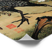 Nandina und Rooster Illustration von Ito Jakuchu Poster (Ecke)