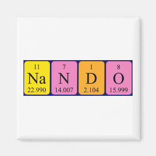 Nando Periodenmagnet Magnet