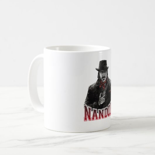 Nandor Western Gunslinger Cup Kaffeetasse (Vorderseite Links)