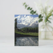 Nanga Parbat in Fairy Meadows, Nordpakistan Postkarte (Stehend Vorderseite)
