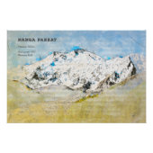 Nanga Parbat Poster (Vorderseite)