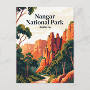 Nangar-Nationalpark Australien Postkarte