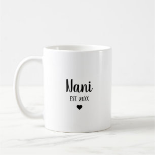 Nani Erstes Mal Oma Schwangerschaftsankündigung Kaffeetasse
