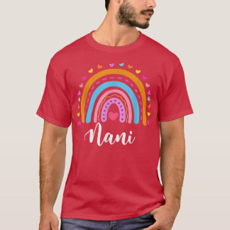 Nani Geschenke für Oma Niedlich Nani Rainbow Mütte T-Shirt