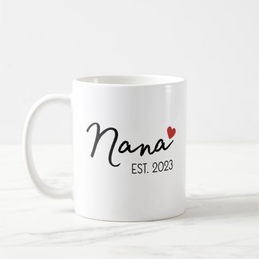 Nani Nana Est 2023, New Indian Grandeleltern Kaffeetasse (Links)