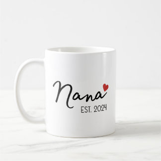 Nani Nana Est 2024 Tasse Set, Neue indische Großel