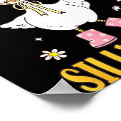 Nani Of The Silly Goose First Birthday Family Matc Poster (Ecke)