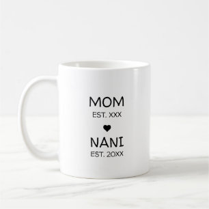 Nani Schwangerschaftsankündigung Erste Oma Kaffeetasse