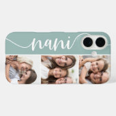Nani Script Oma Foto Collage Case-Mate iPhone Hülle (Rückseite (Horizontal))