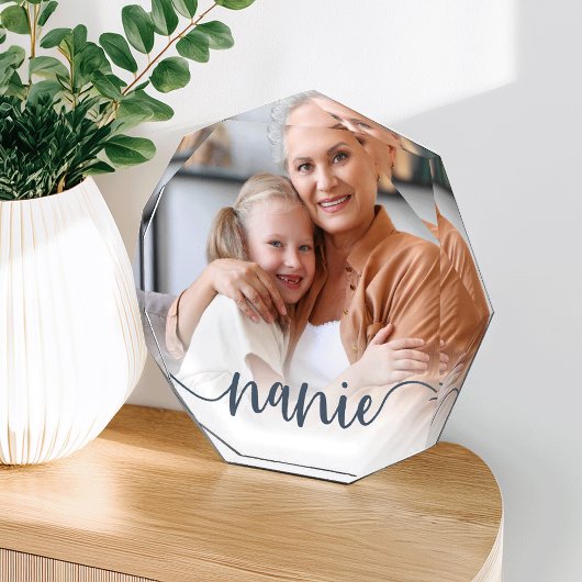 Nanie | Oma Script Overlay Fotoblock