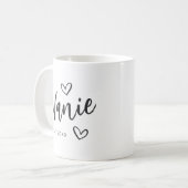 Nanie Year Etablierte Oma Kaffeetasse (Vorderseite Links)