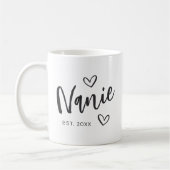 Nanie Year Etablierte Oma Kaffeetasse (Links)
