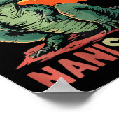 Nanisaurus Dino Dinosaur Nani-saurus T-rex Mutter' Poster (Ecke)