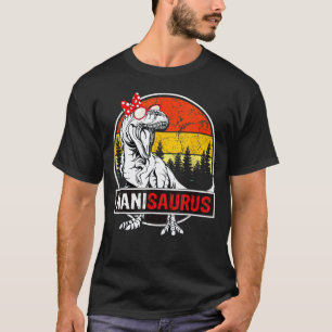 Nanisaurus Rex Dinosaurier Nani Saurus Mother's Fa T-Shirt