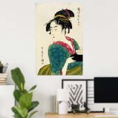 Naniwaya Okita Geisha Poster (Heimbüro)