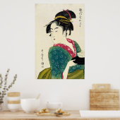 Naniwaya Okita Geisha Poster (Küche)