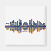 Nanjing Skyline Magnet (Vorne)