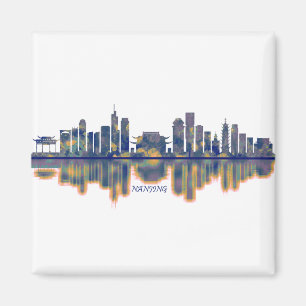 Nanjing Skyline Magnet