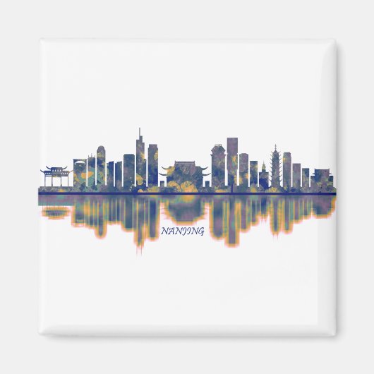 Nanjing Skyline Magnet (Vorne)