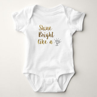 Nanlix Baby White Strampler