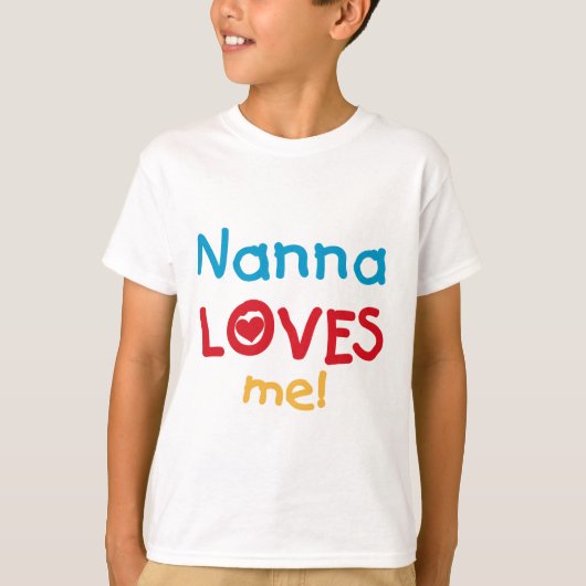 Nanna Lieben Me T - Shirt und Geschenke (Vorderseite)