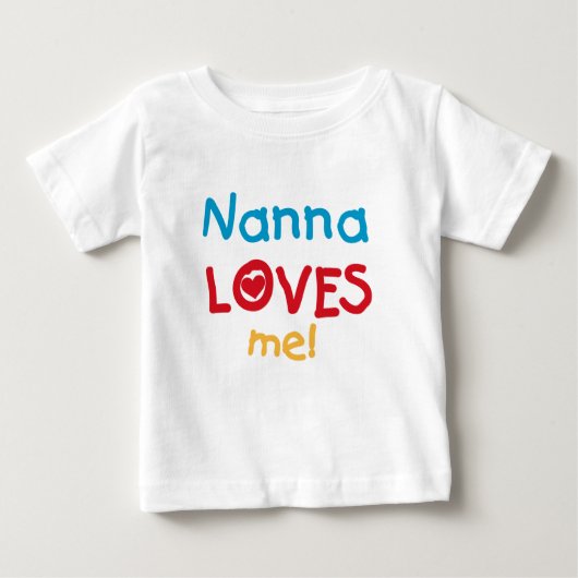 Nanna Lieben Me T - Shirt und Geschenke (Vorderseite)