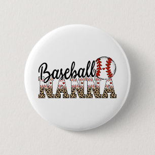 Nanna Women Ballpark Nanna Baseball Mama Mütter Da Button
