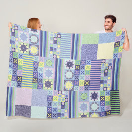 Nannas Hübsche Imitate Strick Crochet Blanket Must Fleecedecke