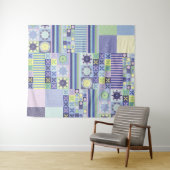 Nannas Hübsche Imitate Strick Crochet Blanket Must Wandteppich (Beispiel (Horizontal))