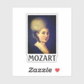 Nannerl Mozart Aufkleber (Blatt)