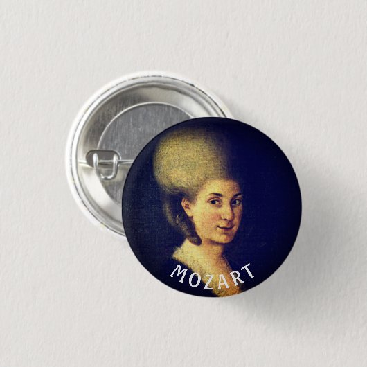Nannerl Mozart Button (Vorne & Hinten)