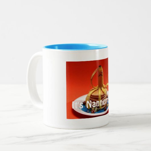 Nannerpus Zweifarbige Tasse (Vorderseite Links)