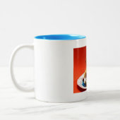 Nannerpus Zweifarbige Tasse (Links)