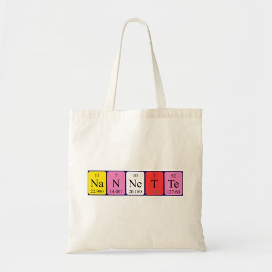 Nannette Periodenname Totbeutel Tragetasche (Vorne)