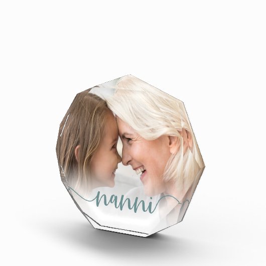 Nanni | Oma Script Overlay Fotoblock (Rechts)