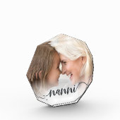 Nanni | Oma Script Overlay Fotoblock (Links)